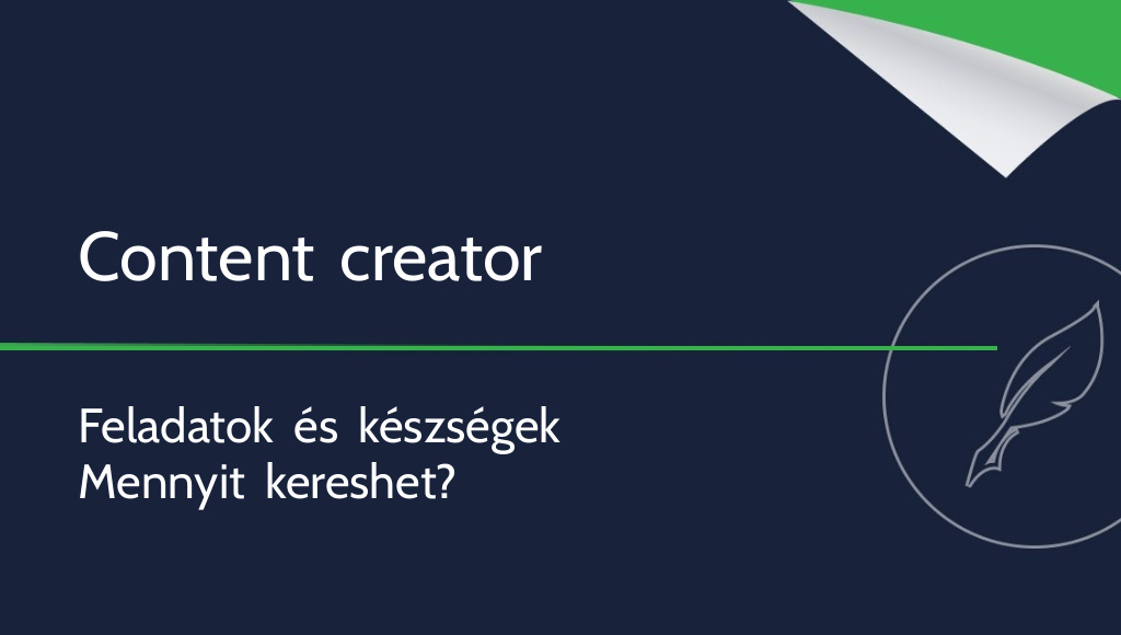 Content creator – ki ő, és mennyit keres?